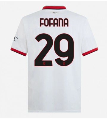 AC Milan Youssouf Fofana #29 Replika Udebanetrøje 2024-25 Kortærmet